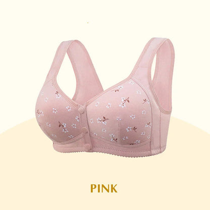 Anti Sagging Front Open Cooling Cotton Bra