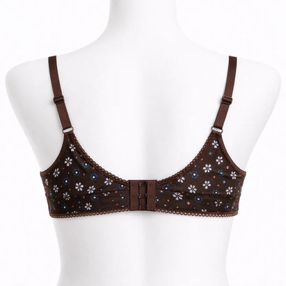 Women’s Floral Jersey Bra – Soft & Breathable