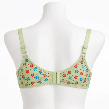 Women’s Floral Jersey Bra – Soft & Breathable